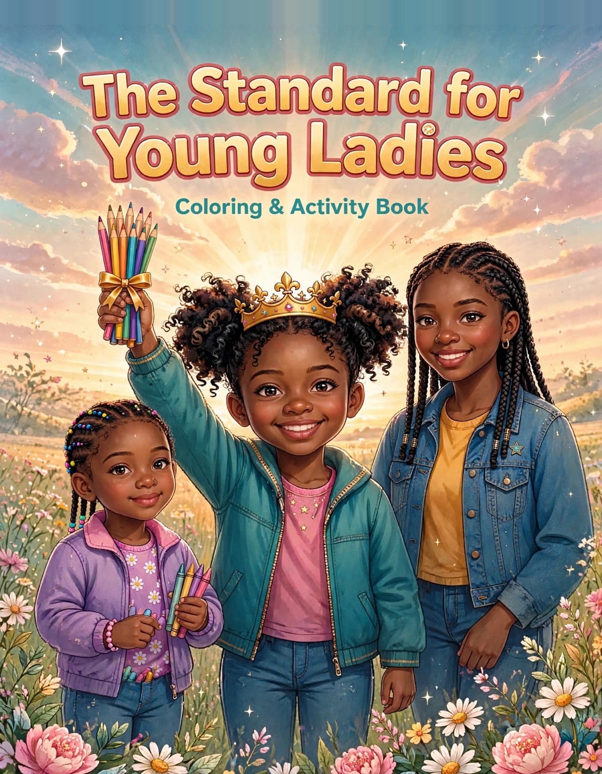 The Standard for Young Ladies - Coloring & Activity Book cover
