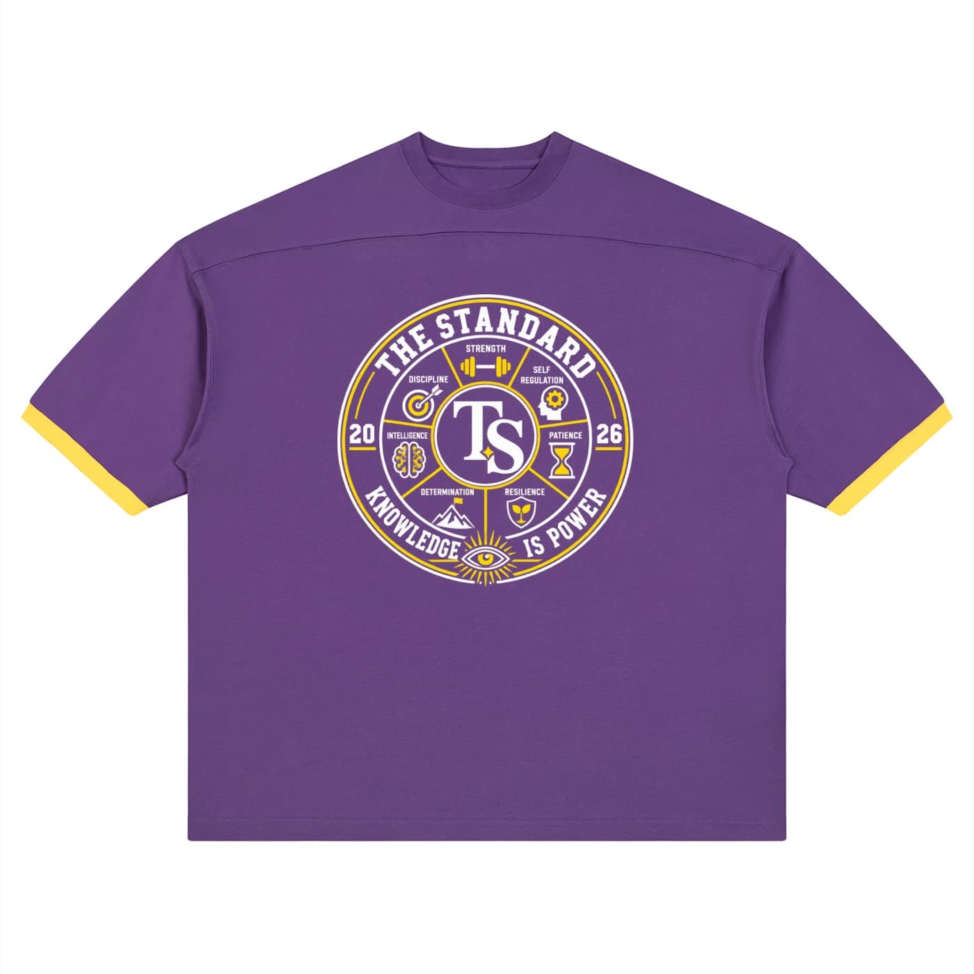 Purple Crest T-shirt