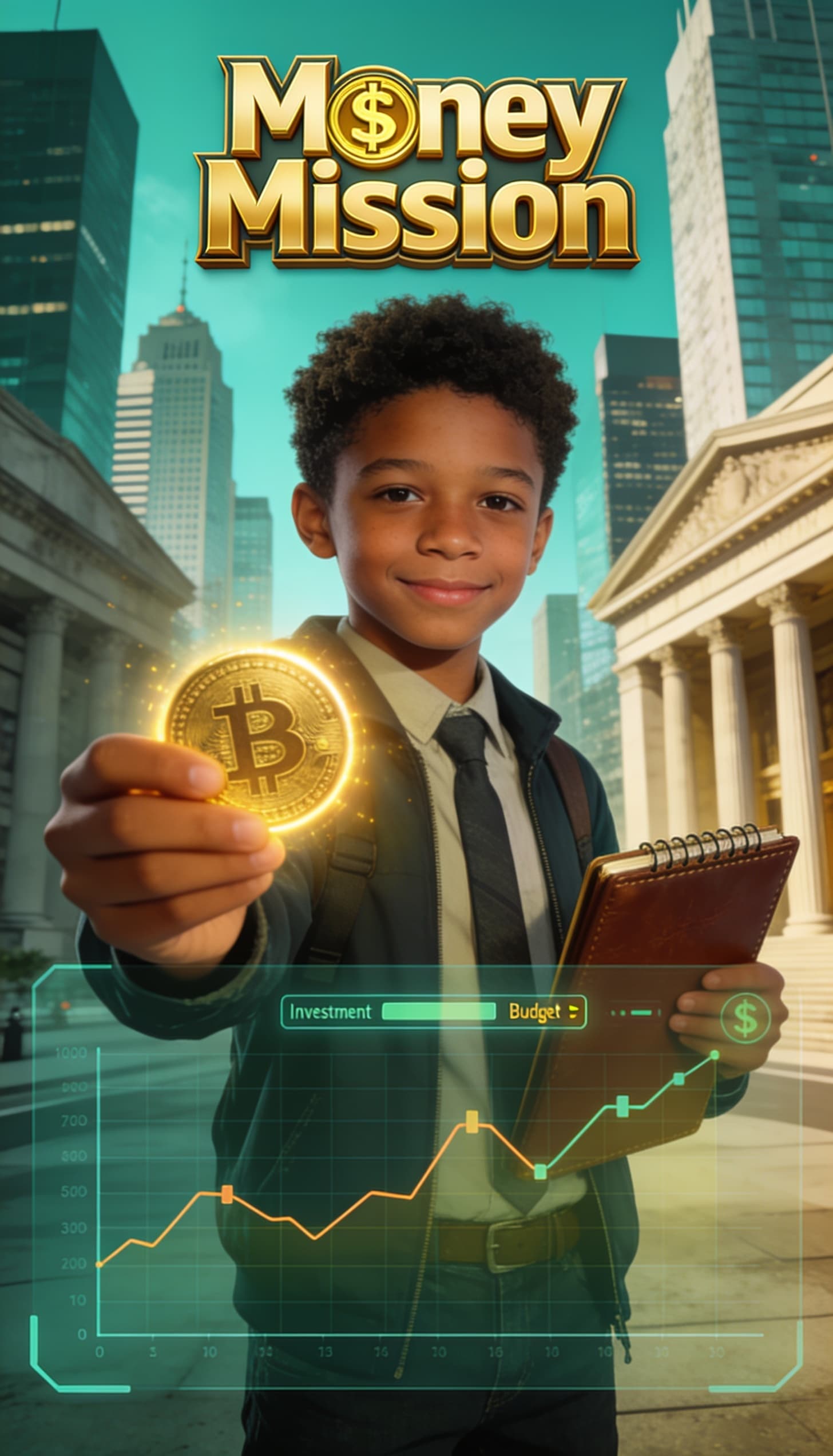 Money Mission illustrated game cover